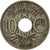 Münze, Frankreich, Lindauer, 10 Centimes, 1925, Paris, S+, Copper-nickel