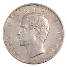Coin, German States, BAVARIA, Otto, 3 Mark, 1912, Munich, VF(30-35), Silver