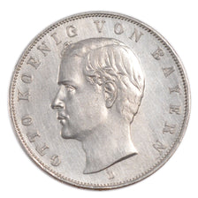 GERMAN STATES, 3 Mark, 1912, Munich, KM #996, AU(50-53), Silver, 33, 16.60
