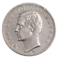 GERMAN STATES, 5 Mark, 1899, Munich, KM #915, EF(40-45), Silver, 38, 27.50