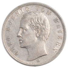 Germany, 5 Mark, 1907, Munich, KM #512, EF(40-45), Silver, 27.70