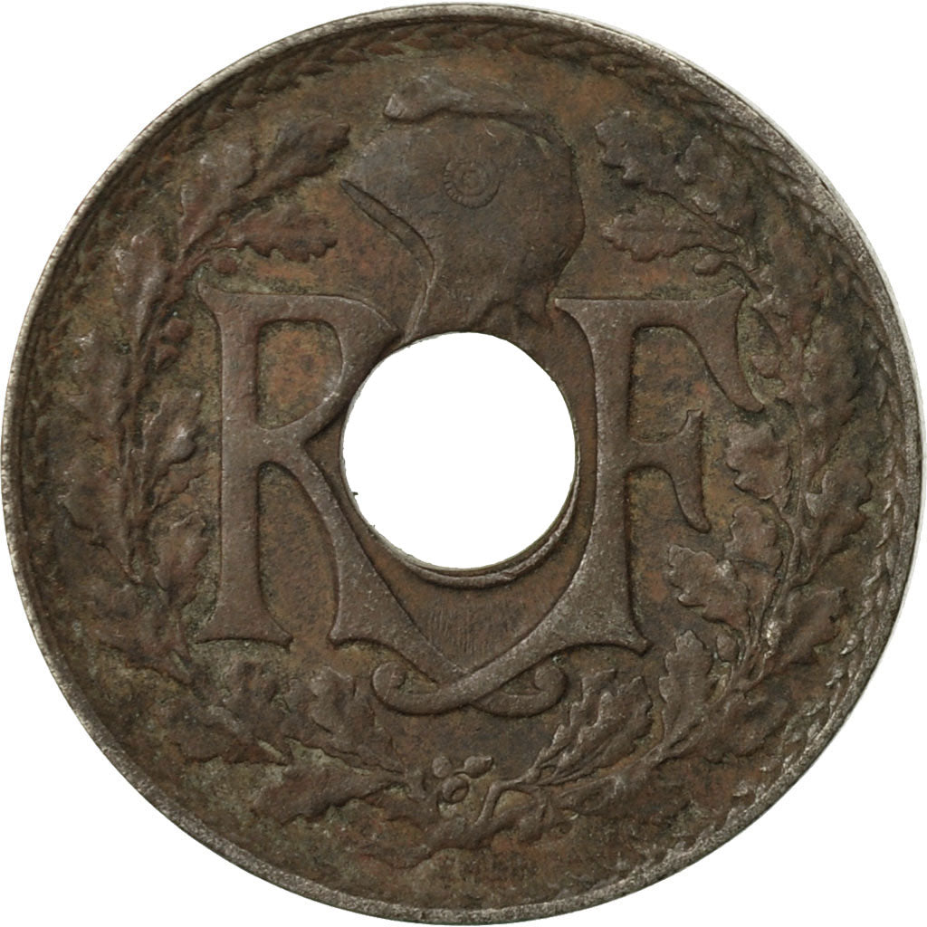 Coin, France, Lindauer, 10 Centimes, 1918, Paris, F(12-15), Copper-nickel