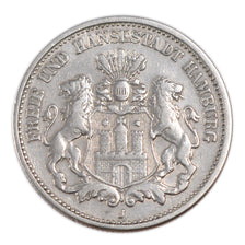 Coin, German States, HAMBURG, 2 Mark, 1907, Hamburg, EF(40-45), Silver, KM:612