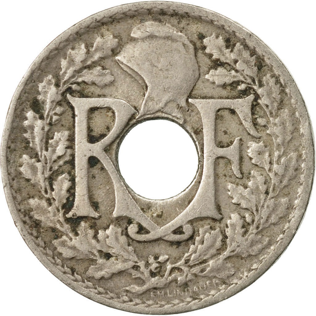Münze, Frankreich, Lindauer, 10 Centimes, 1921, Paris, S, Copper-nickel