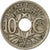 Münze, Frankreich, Lindauer, 10 Centimes, 1921, Paris, S, Copper-nickel