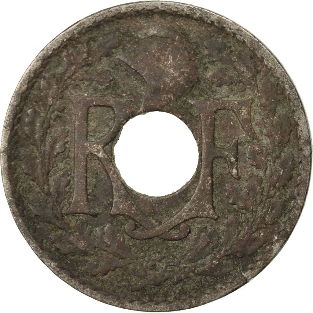 Coin, France, Lindauer, 10 Centimes, 1922, Paris, F(12-15), Copper-nickel