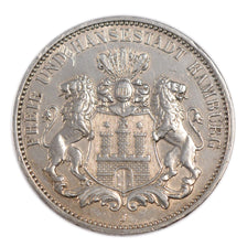 Monnaie, Etats allemands, HAMBURG, 3 Mark, 1911, Hamburg, TTB+, Argent, KM:620