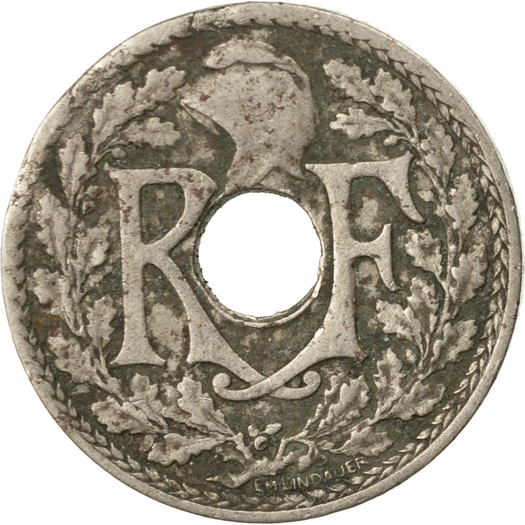 Moneta, Francia, Lindauer, 10 Centimes, 1931, Paris, MB, Rame-nichel, KM:866a