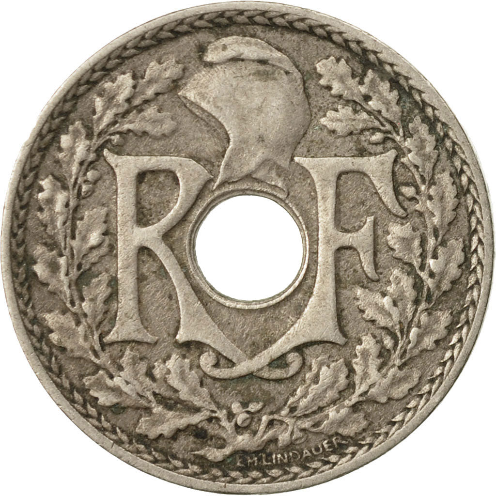Munten, Frankrijk, Lindauer, 10 Centimes, 1932, Paris, FR, Copper-nickel