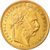 Munten, Hongarije, Franz Joseph I, 8 Forint 20 Francs, 1889, Kormoczbanya, ZF+