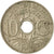 Moneda, Francia, Lindauer, 10 Centimes, 1938, Paris, BC+, Níquel - bronce