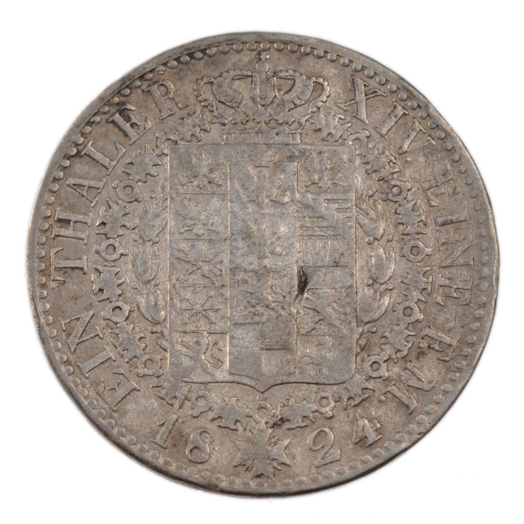 Coin, German States, PRUSSIA, Friedrich Wilhelm III, Thaler, 1824, Berlin