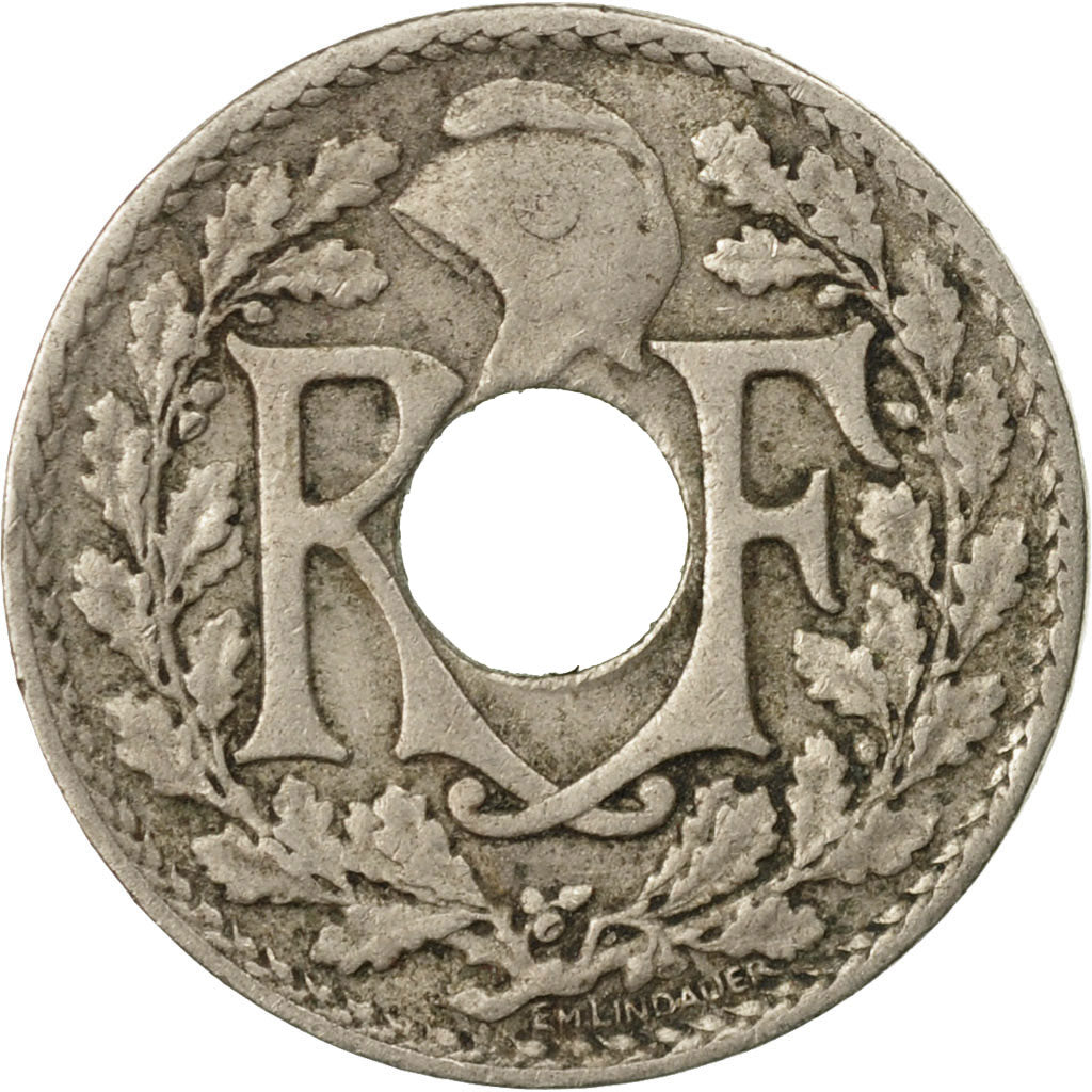 Coin, France, Lindauer, 10 Centimes, 1924, Paris, VF(30-35), Copper-nickel