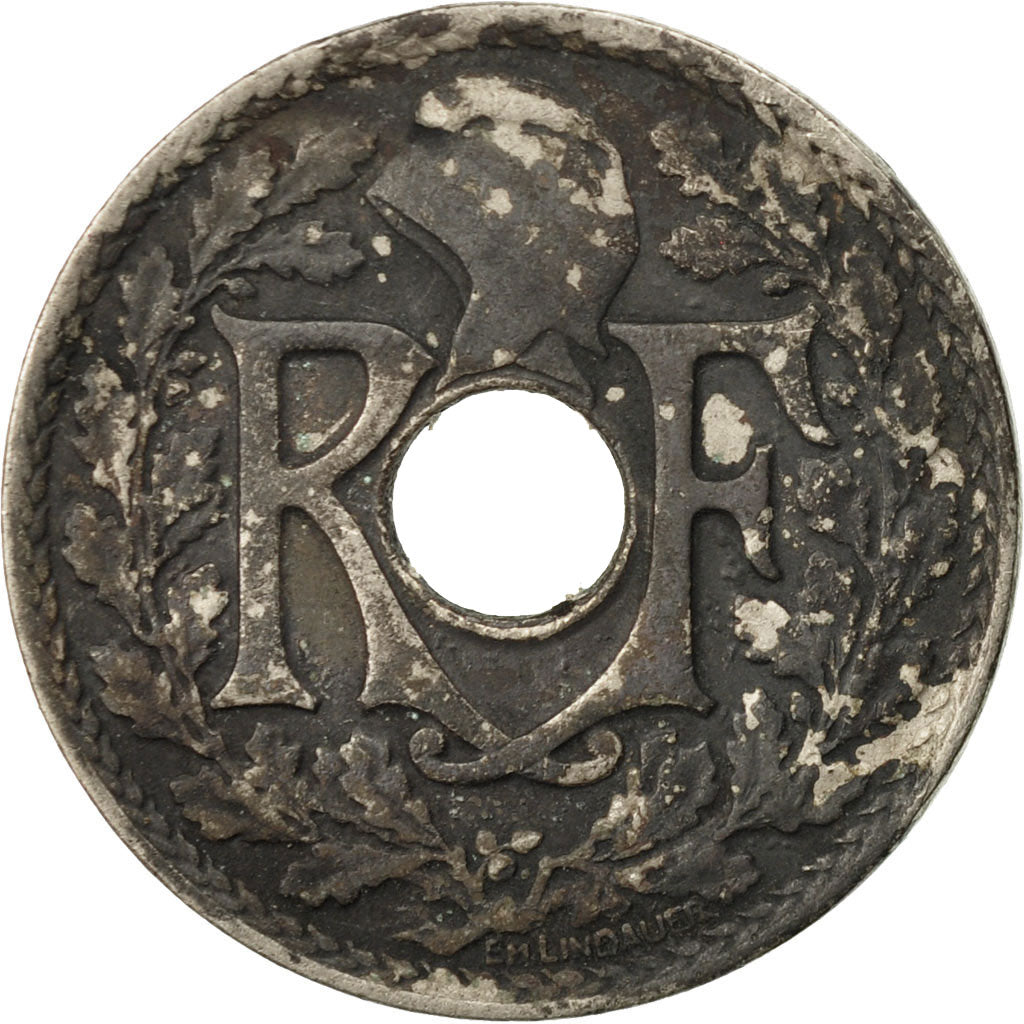 Coin, France, Lindauer, 25 Centimes, 1924, F(12-15), Copper-nickel, KM:867a