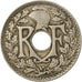 Moneda, Francia, Lindauer, 25 Centimes, 1924, BC+, Cobre - níquel, KM:867a