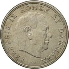 Moneta, Danimarca, Frederik IX, 5 Kroner, 1963, Copenhagen, BB, Rame-nichel