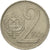 Moneda, Checoslovaquia, 2 Koruny, 1981, BC+, Cobre - níquel, KM:75