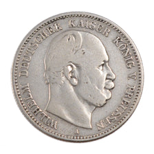 Coin, German States, PRUSSIA, Wilhelm I, 2 Mark, 1876, Berlin, VF(20-25)