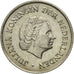 Coin, Netherlands, Juliana, 25 Cents, 1960, EF(40-45), Nickel, KM:183