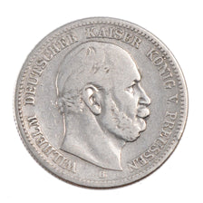 German States, 2 Mark, 1876, Hannover, KM #506, VF(20-25), Silver, 10.80