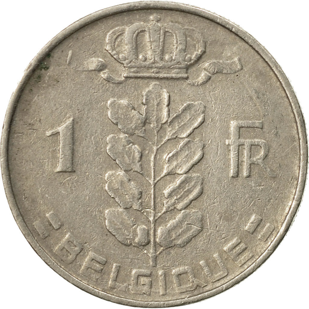 Monnaie, Belgique, Franc, 1958, TB+, Copper-nickel, KM:142.1
