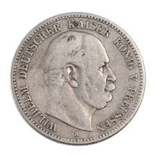 German States, 2 Mark, 1877, Berlin, KM #506, VF(20-25), Silver, 10.80