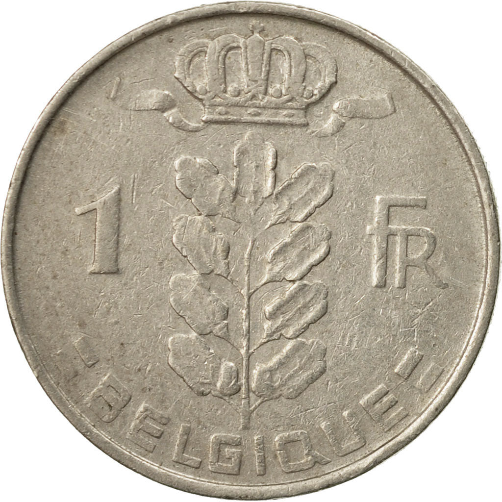 Moneda, Bélgica, Franc, 1963, BC+, Cobre - níquel, KM:142.1