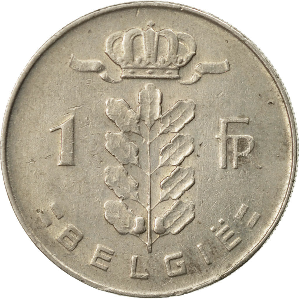 Moneda, Bélgica, Franc, 1970, BC+, Cobre - níquel, KM:143.1