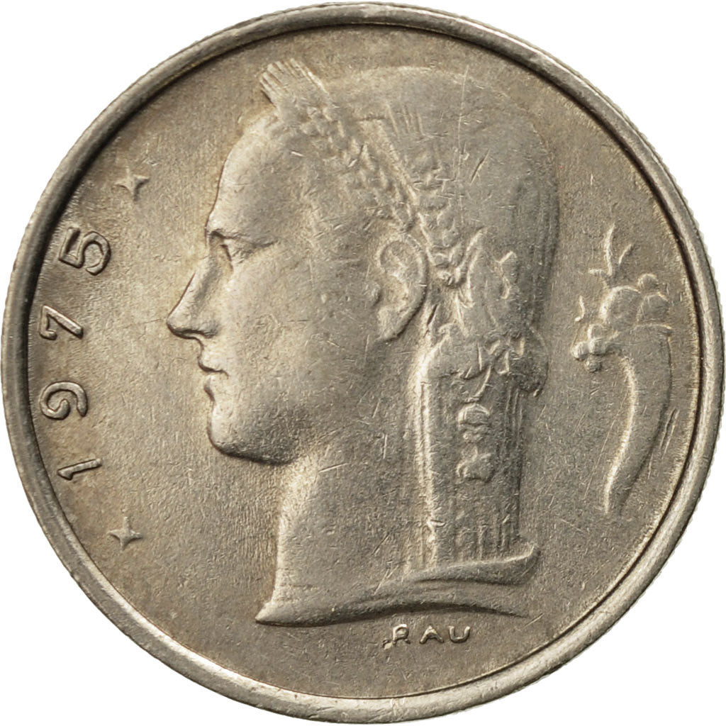 Coin, Belgium, Franc, 1975, VF(30-35), Copper-nickel, KM:143.1