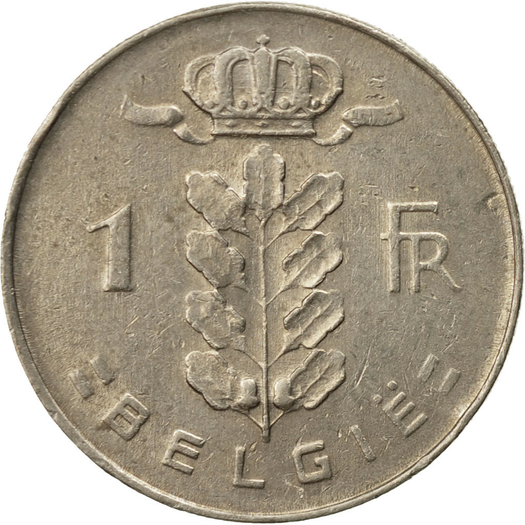 Coin, Belgium, Franc, 1975, VF(30-35), Copper-nickel, KM:143.1