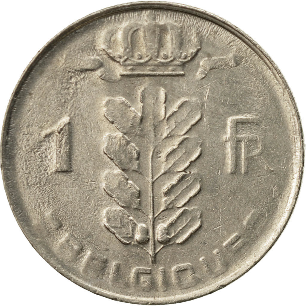 Moneta, Belgia, Franc, 1978, VF(30-35), Miedź-Nikiel, KM:142.1