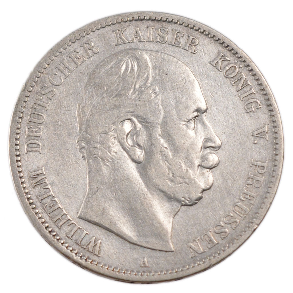 German States, 5 Mark, 1876, Berlin, KM #503, VF(30-35), Silver, 27.40
