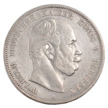 German States, 5 Mark, 1876, Berlin, KM #503, VF(30-35), Silver, 27.40