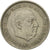 Monnaie, Espagne, Caudillo and regent, 25 Pesetas, 1958, TB+, Copper-nickel