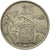 Moneda, España, Caudillo and regent, 25 Pesetas, 1958, BC+, Cobre - níquel