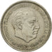 Munten, Spanje, Caudillo and regent, 25 Pesetas, 1964, FR+, Copper-nickel