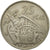 Moneda, España, Caudillo and regent, 25 Pesetas, 1964, BC+, Cobre - níquel