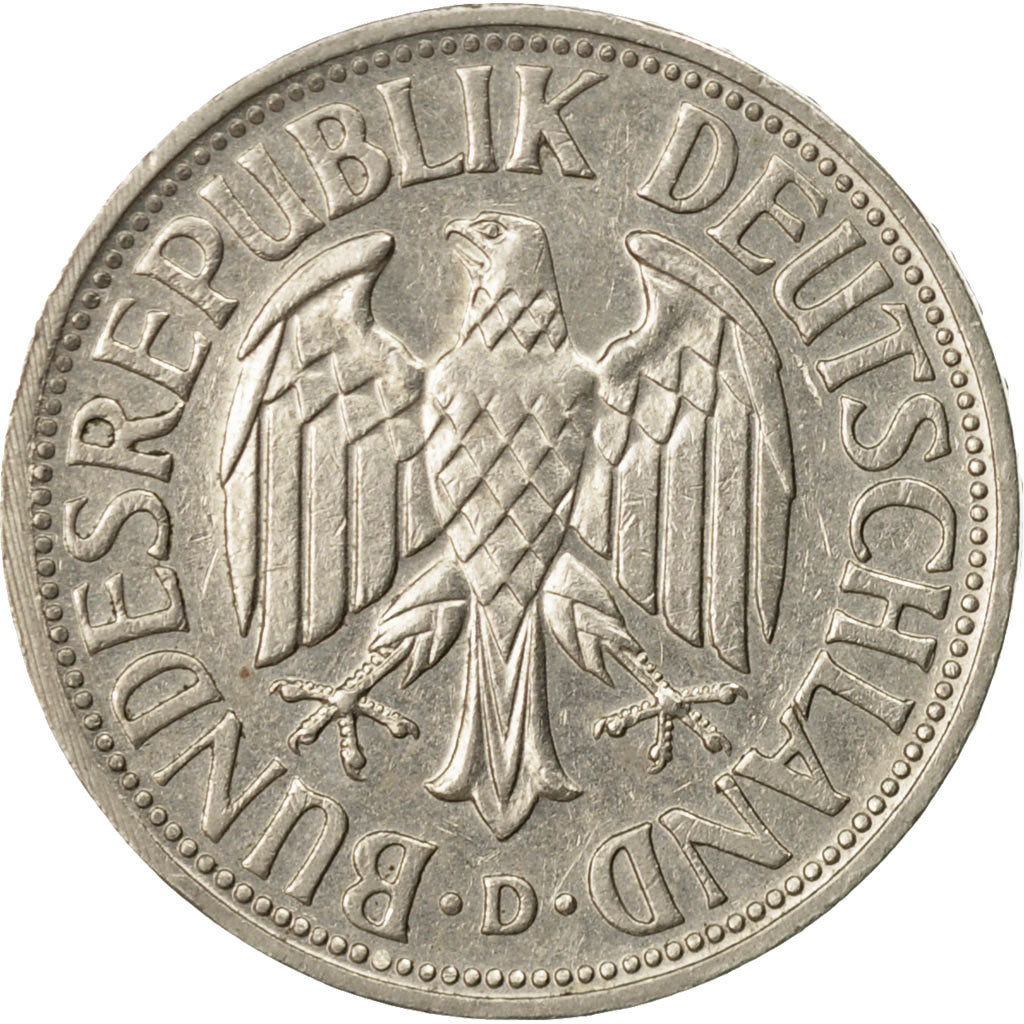 Münze, Bundesrepublik Deutschland, Mark, 1967, Munich, S+, Copper-nickel