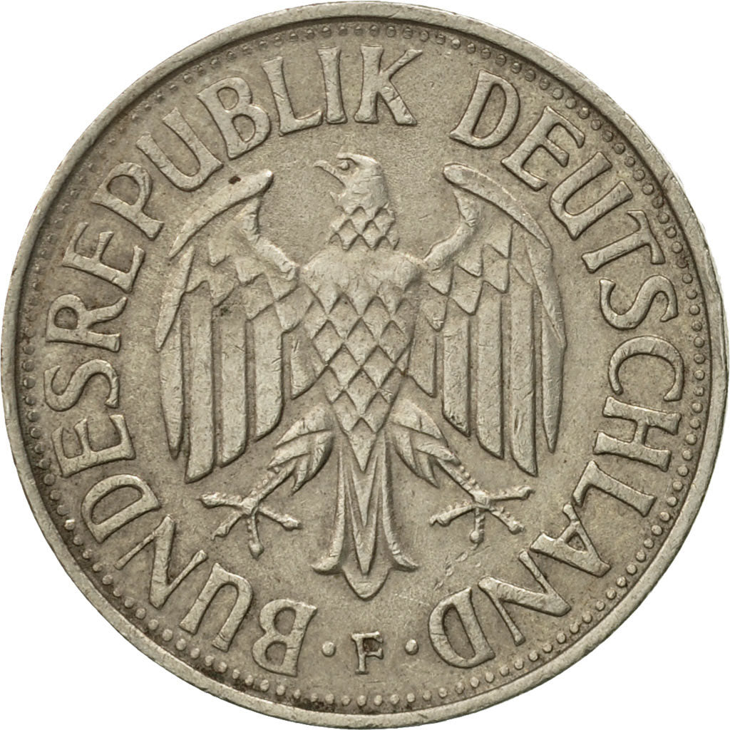 Coin, GERMANY - FEDERAL REPUBLIC, Mark, 1970, Stuttgart, VF(30-35)