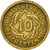 Moneta, NIEMCY, REP. WEIMARSKA, 10 Reichspfennig, 1925, Muldenhütten