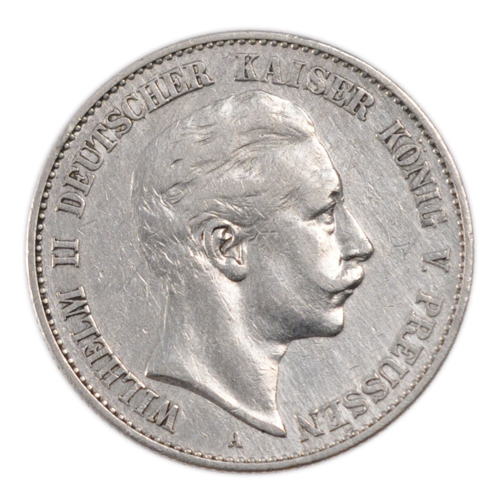 Coin, German States, PRUSSIA, Wilhelm II, 2 Mark, 1900, Berlin, EF(40-45)