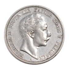 GERMAN STATES, 2 Mark, 1902, Berlin, KM #522, VF(30-35), Silver, 28, 11.10