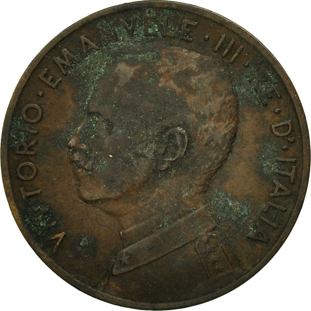 Monnaie, Italie, Vittorio Emanuele III, 5 Centesimi, 1913, Rome, TB, Bronze