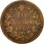 Coin, Italy, Vittorio Emanuele II, 10 Centesimi, 1867, Strasbourg, VF(20-25)