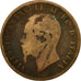 Coin, Italy, Vittorio Emanuele II, 10 Centesimi, 1866, Milan, VF(20-25), Copper