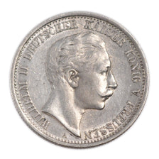 German States, 2 Mark, 1907, Berlin, KM #522, EF(40-45), Silver, 28, 11.10