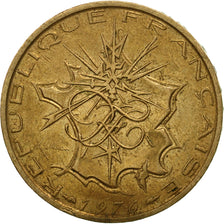 Moneta, Francja, Mathieu, 10 Francs, 1976, Paris, VF(30-35), Mosiądz niklowy