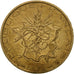 Munten, Frankrijk, Mathieu, 10 Francs, 1976, Paris, FR+, Nickel-brass, KM:940