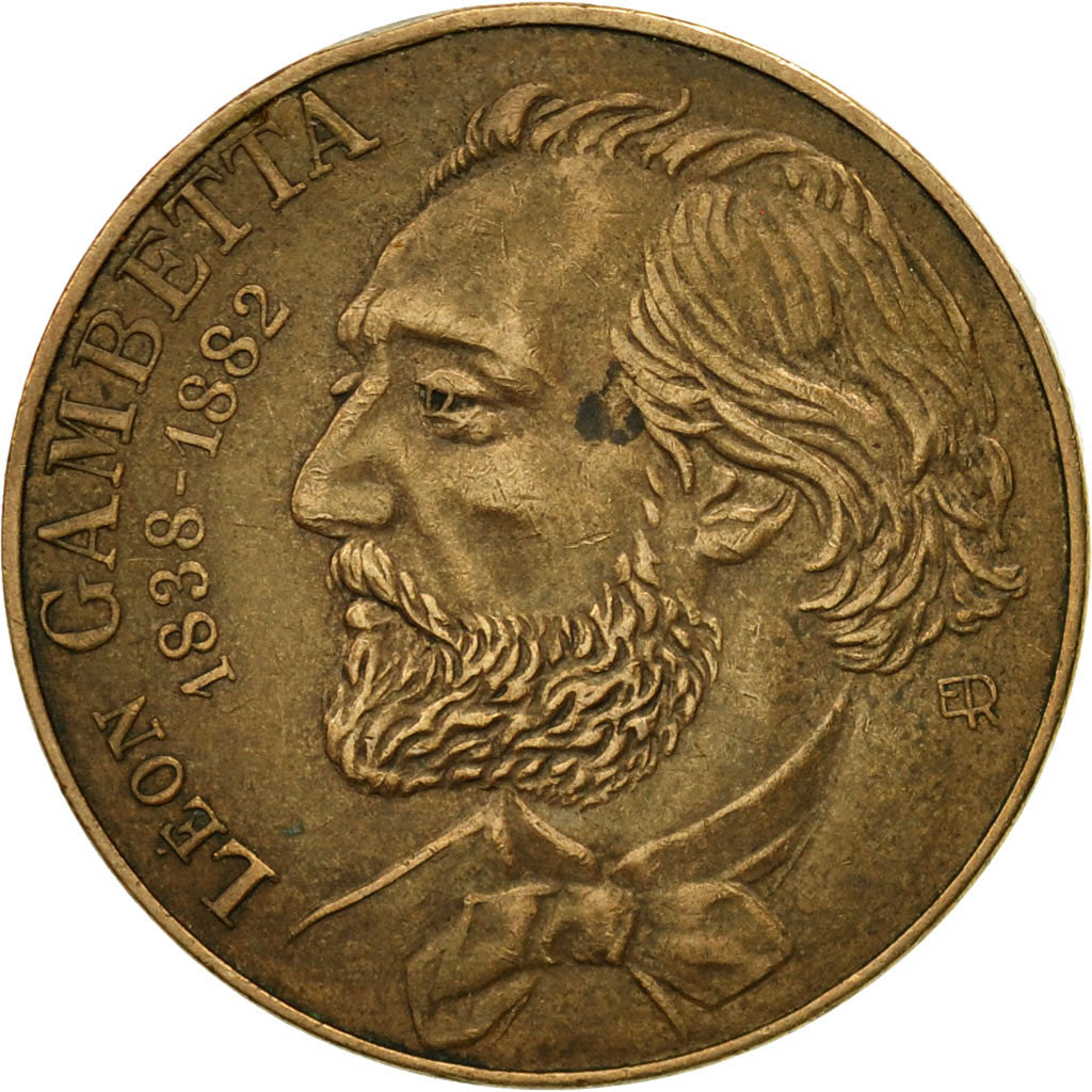 Monnaie, France, Gambetta, 10 Francs, 1982, Paris, TB+, Nickel-Bronze