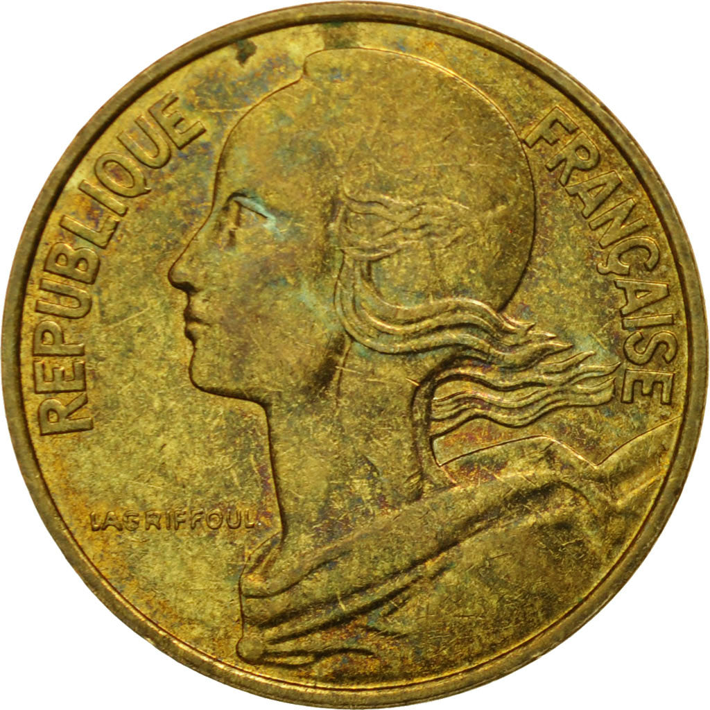 Coin, France, Marianne, 10 Centimes, 1990, Paris, VF(30-35), Aluminum-Bronze